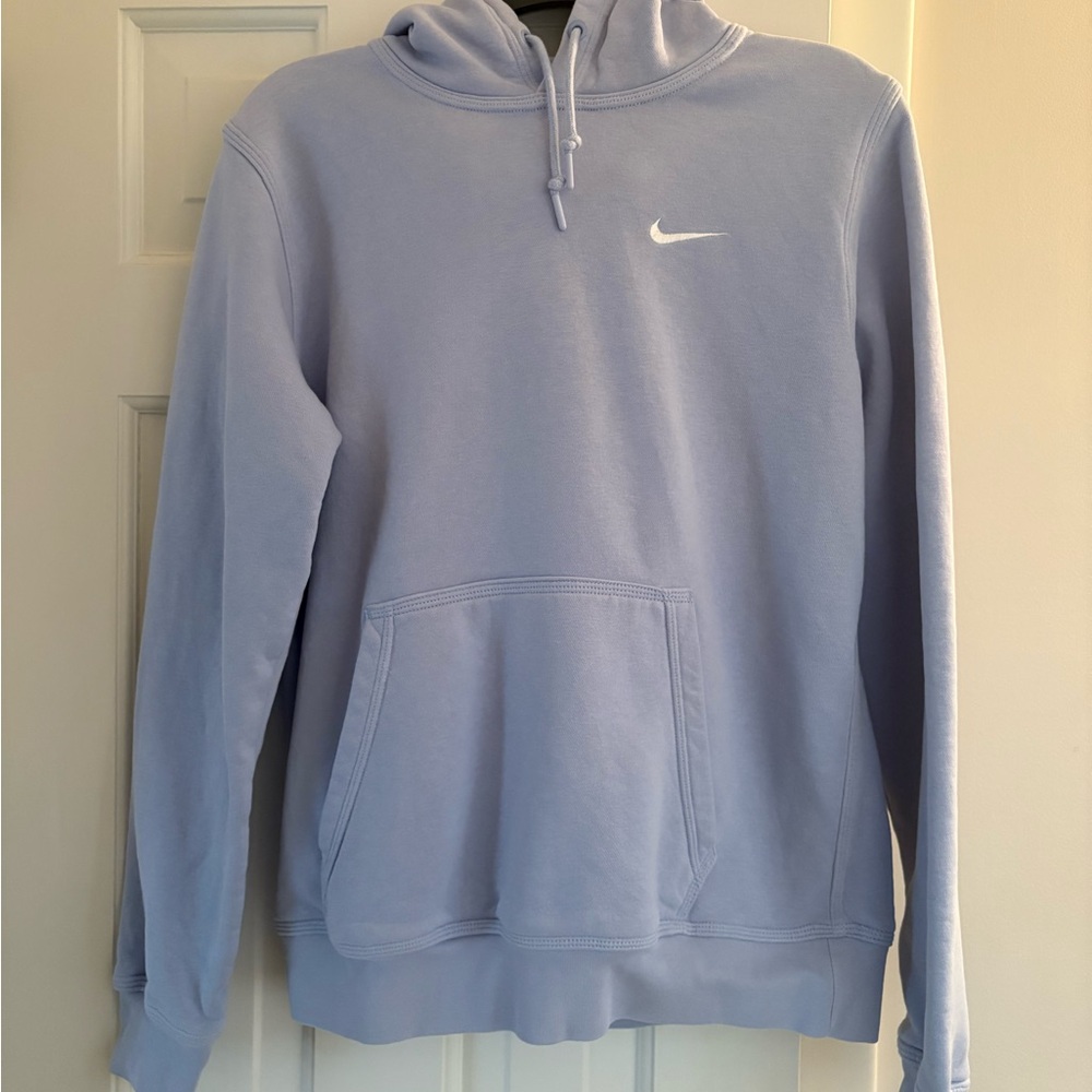 Nike Men's Light Blue Hoodie